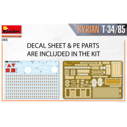 CARRO DE COMBATE T-34/85 SIRIA -Escala 1/35- Mini Art Model 37075