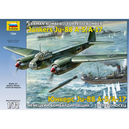 JUNKERS JU-88 A-5 / A-17 -Escala 1/72- Zvezda 7284