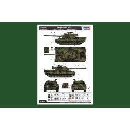 CARRO DE COMATE LEOPARD 1 A5 -Escala 1/35- Hobby Boss 84501