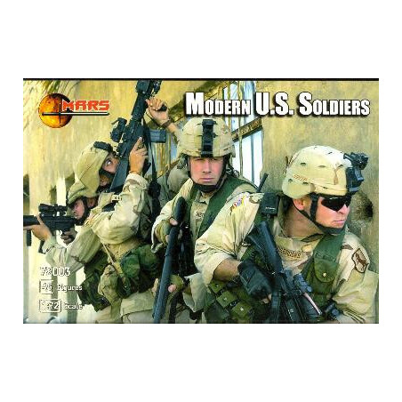 SOLDADOS U.S. MODERNOS (45 figuras) 1/72