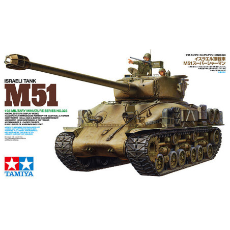 CARRO DE COMBATE M-51 ISHERMAN 1/35