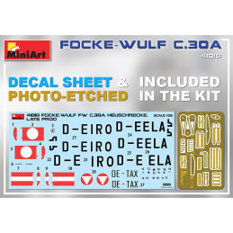 FOCKE WULF Fw C.30 A HEUSCHRECKE -Escala 1/35- MiniArt 41018