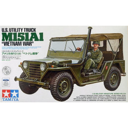 VEHICULO TODOTERRENO M-151 A1 (Vietnam) ESCALA 1/35 - TAMIYA 35334