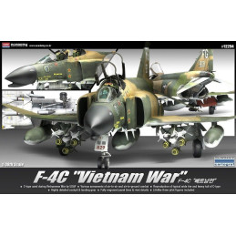 MCDONNELL DOUGLAS F-4 C PHANTOM II Vietnam War" -Escala 1/48- Academy 12294"