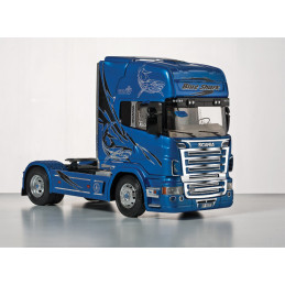 CAMION SCANIA R620 BLUE SHARK ESCALA 1/24