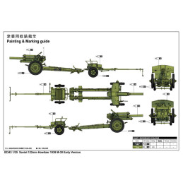 OBUS M-30 Early 1.938 (122 mm) - Trumpeter 02343