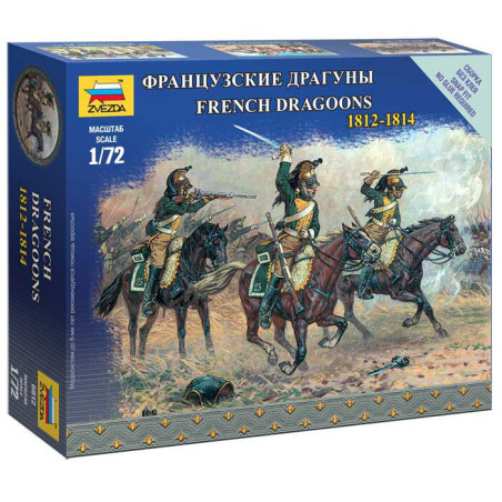 DRAGONES FRANCESES (1812-1814) -Escala 1/72- Zvezda 6812