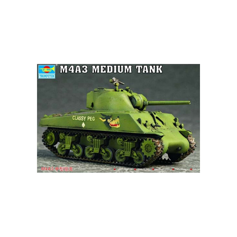 CARRO DE COMBATE M-4 A3 SHERMAN - Trumpeter 07224