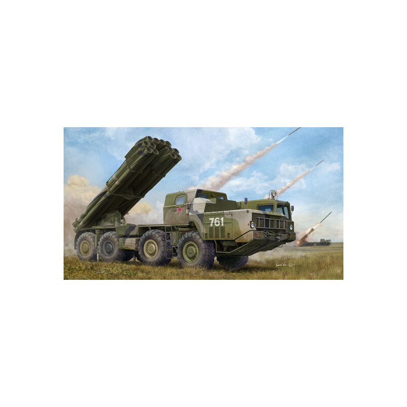 SISTEMA DE LAZAMIENTO DE COHETES 9A52-2 SMERCH-M - Trumpeter 01020