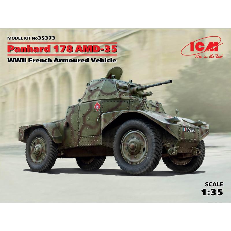 VEHICULO BLINDADO PANHARD 178 AMD-35 - ICM 35373