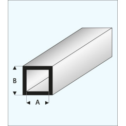 TUBO CUADRADO (1 x 3 mm ) L: 330 mm Unidad