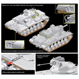 CARRO DE COMBATE M-60 A2 STARSHIP DRAGON 3562