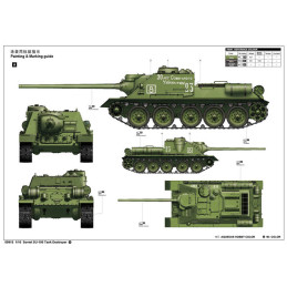 CAZACARROS SU-100 -Trumpeter 1/16- Trumpeter 00915