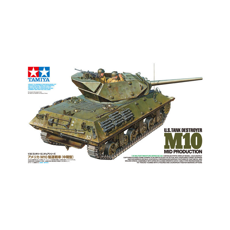 DESTRUCTOR DE CARROS M-10 - Tamiya 35350