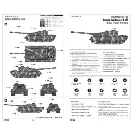 CAÑON DE ASALTO STUG E-100 - Trumpeter 07122