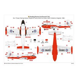 HUNTING PERCIVAL JET PROVOST T.3 -Escala 1/72- Airfix A02103