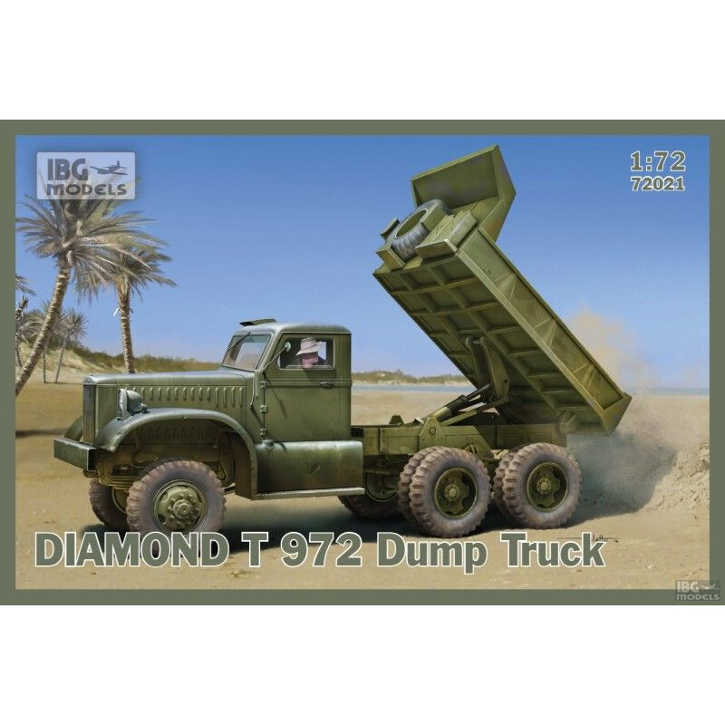 CAMION DIAMOND T972 DUMPER -Escala 1/72- IBG 72021