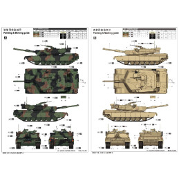 CARRO DE COMBATE M-1 A1 ABRAMS 1/16