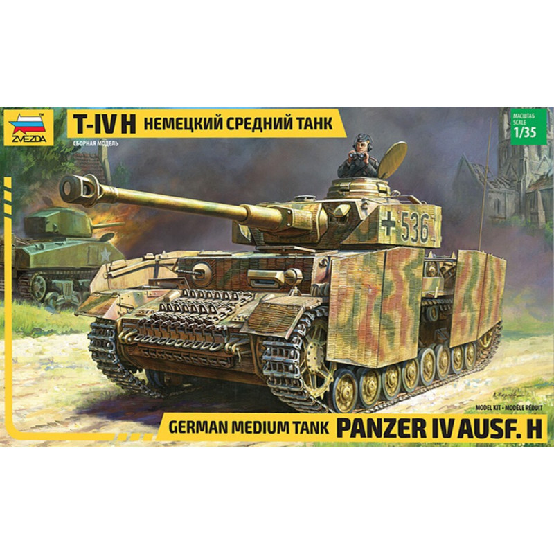 CARRO DE COMBATE SD.KFZ. 161/2  Ausf. H -Escala 1/35- Zvezda 3620