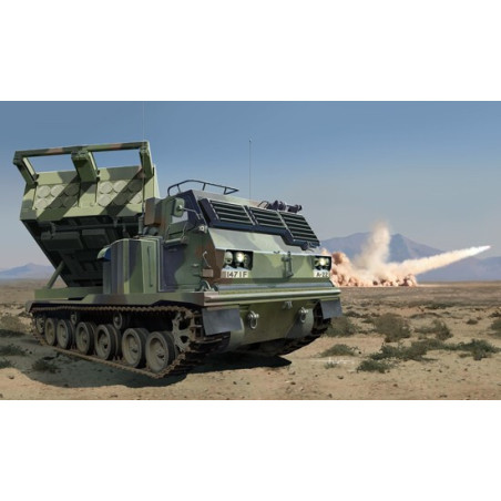 SISTEMA MULTIPLE DE LANZAMIENTO DE COHETES M-270 A1 (U.S. Army) - Trumpeter 01049