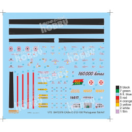 CASA C-212-100 -Portuguese Tail Arts- - Special Hobby SH72376