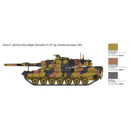 CARRO DE COMBATE LEOPARD II A4 -Escala 1/35- Italeri 6559