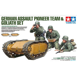 CARRO DEMOLICION GOLIATH & INGENIEROS DE ASALTO 1/35 - Tamiya 35357