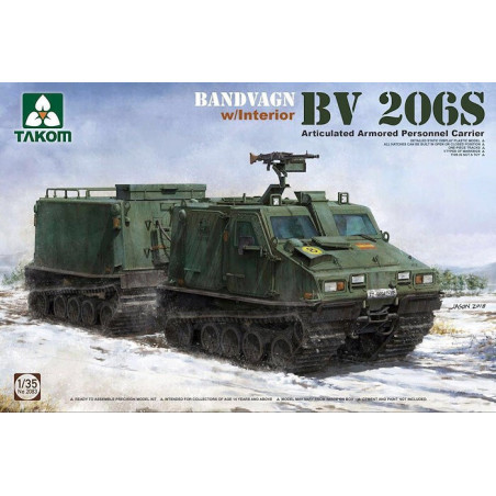 TRANSPORTE DE TROPAS BANDWAGN BV-206S -Escala 1/35- Takom 2083