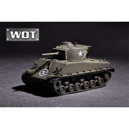 CARRO DE COMBATE M-4 A3E8 SHERMAN (105 mm)  1/72 - Trumpeter 07168