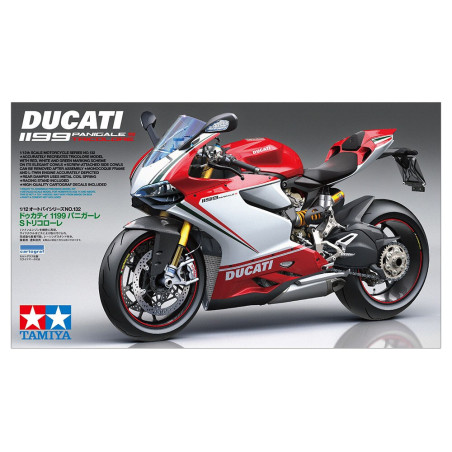 DUCATI 1199 Panigale S Tricolore 1/12 - Tamiya 14132