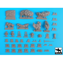 SET ACCESORIOS M-48 A3 PATTON (Big Set) -1/35- BLACK DOG T35162