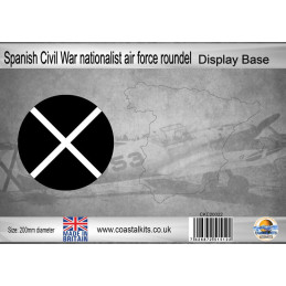 BASE CIRCULAR NACIONALISTA GUERRA CIVIL COASTAL KITS 20022