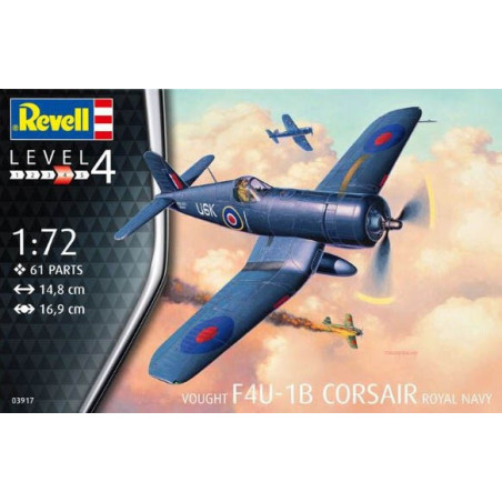 VOUGHT F4U-1B CORSAIR (Royal Navy) -1/72- Revell 03917