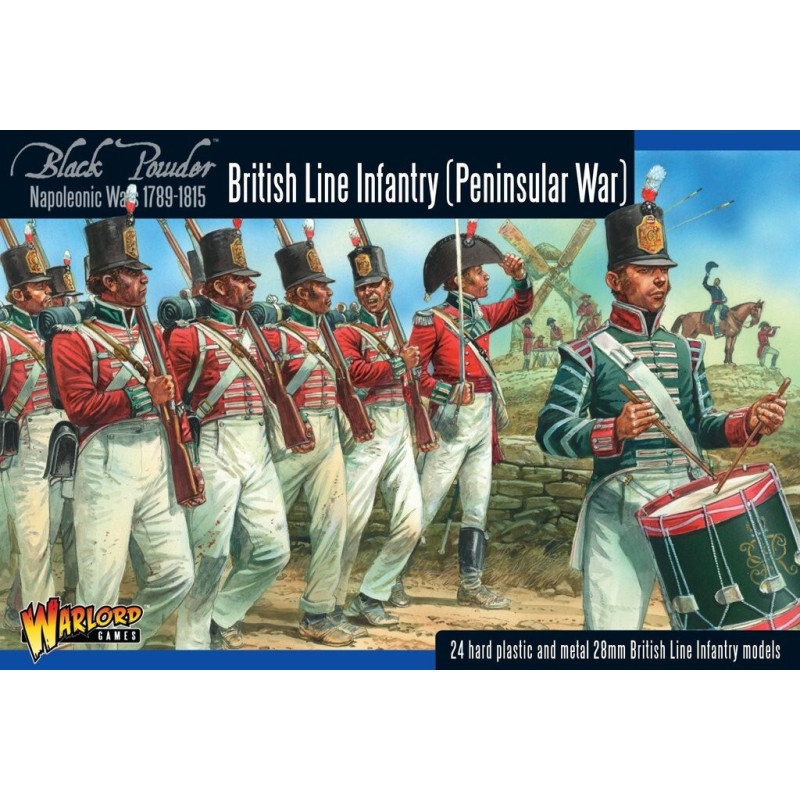 INFANTERIA DE LINEA BRITANICA (Guerra Peninsular) -1/56- Warlord Games BR01