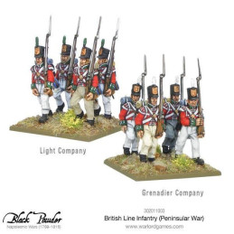 INFANTERIA DE LINEA BRITANICA (Guerra Peninsular) -1/56- Warlord Games BR01