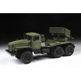 CAMION LANZA COHETES BM-21 GRAD -1/35- Zvezda 3655