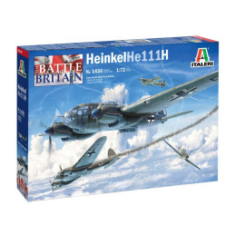 HEINKEL HE-111 H6 BATALLA DE INGLATERRA- ESCALA 1/72 - ITALERI 1436