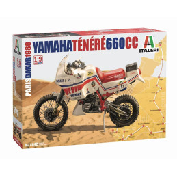 YAMAHA TENERE Paris-Dakar" (660 cc) 1984 -1/9- ITALERI 4642"