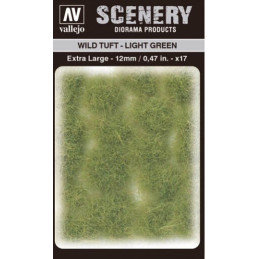 WILD TURF - LIGHT GREEN (L: 12 mm x 35 unidades) - Acrylicos Vallejo SC426