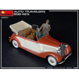 VIAJEROS EN AUTOMOVIL 1930-40 -Escala 1/35- MiniArt 38017