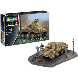 SD.KFZ.234/2 PUMA- ESCALA 1/76 - REVELL 03288