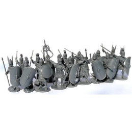 GUERREROS CARTAGINESES (62 MINIATURAS) - ESCALA 1/56 (28mm) - VICTRIX