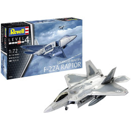 LOCKHEED MARTIN F-22 A RAPTOR -Escala 1/72- Revell 03858