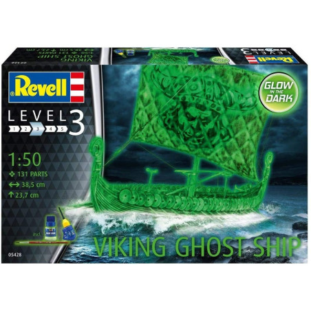 BARCO VIKINGO FANTASMA (Pegamento & pinturas) -Escala 1/50- Revell 05428