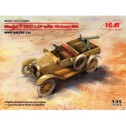 FORD T 1917 ANZAC CON AMETRALLADORA VICKERS - ESCALA 1/35 - ICM35607