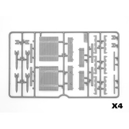 CAJAS DE MUNICION CON COHETES RS-132 -Escala 1/35- ICM 35795