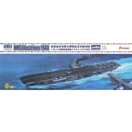 HMS ILLUSTRIOUS 1940 - ESCALA 1/700 - FLYHAWK 1116