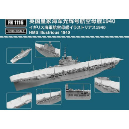 HMS ILLUSTRIOUS 1940 - ESCALA 1/700 - FLYHAWK 1116