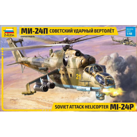 MIL MI-24 P HIND -Escala 1/48- ZVEZDA 4812