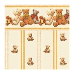 PAPEL PARED  OSITO TEDDY II   (44 x 30